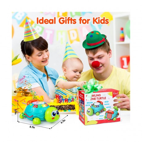 Vicabo Musik Spielzeug Telefon Krabbelspielzeug Soundspielzeug fur Kinder Музыкальные игрушки Игрушки для ползания по телефону Звуковые игрушки для детей