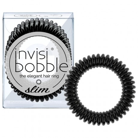Invisibobble (Инвизибобл) True Black Haargummi Slim, 1 шт.