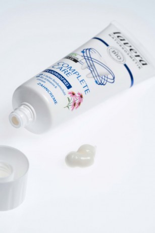 Lavera Zahnpasta complete care fluoridfrei mit Bio-Echinacea & Calcium, Лавера Зубная паста без флюорида с органической эхинацеей и кальцием 75 г