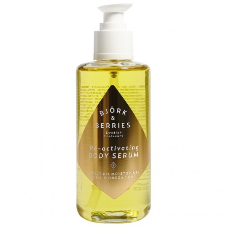 Bjork & Berries Re-Activating Body Serum Serum Pflege, 200 мл