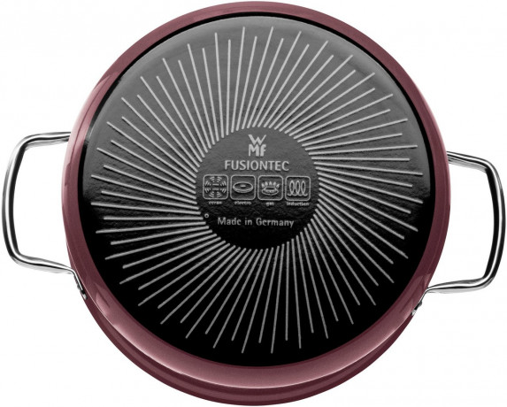 WMF WMF Mineral Topf-Set, 4-teilig, Rose Quartz  FUSIONTEC rot Набор горшков WMF Mineral, 4 предмета, Розовый кварц FUSIONTEC