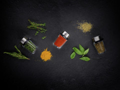 Cole &amp; Mason Coleamp;Mason 8er Gewucrzkarussell silber Карусель для специй Coleamp;Mason 8