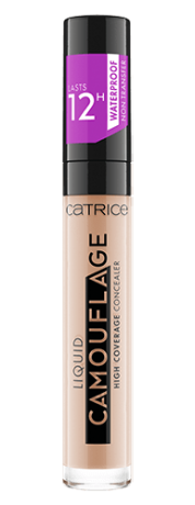 Catrice Concealer Liquid Camouflage High Coverage, Катрис Консилер плотный водостойкий до 12 часов, Light Beige 020, 5мл