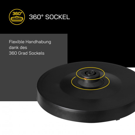 Gutfels Gutfels Wasserkocher GUTFELS 1,7L WATER 3300 C sw/inox Чайник Gutfels GUTFELS 1,7л WATER 3300 C черный/нержавеющая сталь