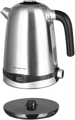 Emerio Emerio Wasserkocher WK-124658.1 Edelstahl Temperatur-Einstellung ab 40C, 2200 W  Чайник Emerio WK-124658.1 из нержавеющей стали, регулировка температуры от 40С, 2200 Вт.