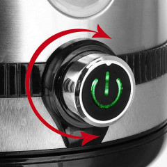 Emerio Emerio Wasserkocher WK-124658.1 Edelstahl Temperatur-Einstellung ab 40C, 2200 W  Чайник Emerio WK-124658.1 из нержавеющей стали, регулировка температуры от 40С, 2200 Вт.
