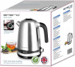 Emerio Emerio Wasserkocher WK-124658.1 Edelstahl Temperatur-Einstellung ab 40C, 2200 W Чайник Emerio WK-124658.1 из нержавеющей стали, регулировка температуры от 40С, 2200 Вт.