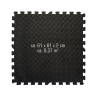 eyepower Puzzlematte Schwarz 63x63x2 8 Matten als Set Коврик-пазл черный 63x63x2 8 матов в комплекте