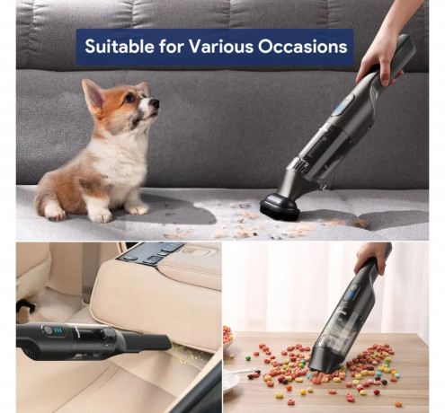 Bagotte Bagotte Akku-Handstaubsauger BHV10 Leistungsstarker und tragbarer kabelloser Handstaubsauger, 90,00 W, Beutellos, 12 kPa, 2600 mAh, Arbeitszeit: 35 Minuten, Trockensaugung, tragbar Беспроводной ручной пылесос Bagotte BHV10 Мощный и портативный бе