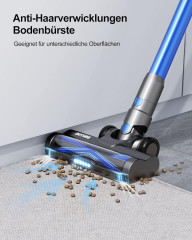 Buture Buture Akku-Hand-und Stielstaubsauger, 450,00 W, beutellos, Kabellos 450W 33KPa Automodus,Wandmontierte ouchscreen,Bis zu 55Min  Беспроводной ручной пылесос Buture, 450,00 Вт, без мешка, беспроводной, 450 Вт, 33 кПа, автоматический режим, настенный