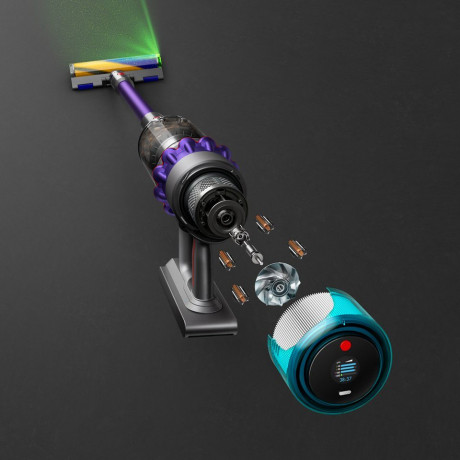 DYSON DYSON Akku-Hand-und Stielstaubsauger Dyson Gen5detect™ Absolute, 752 W, Bis zu 70 Minuten Laufzeit inkl. Akku mit Wechselfunktion.?  Беспроводной ручной пылесос DYSON Dyson Gen5detect™ Absolute, 752 Вт, время работы до 70 минут, включая аккумулятор 