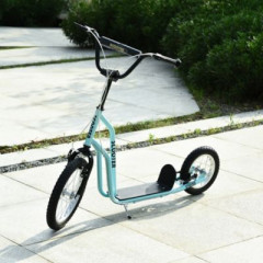 HOMCOM Kinderroller mit Handbremse Детский самокат с ручным тормозом