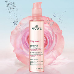 NUXE Very Rose Huile delicate demaquillante (Zartes Reinigungsol)  Very Rose Huile Demaquillante Demaquillante (деликатное очищающее масло)