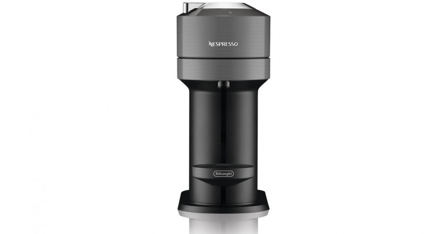 DeLonghi DeLonghi Nespresso Vertuo Next ENV 120.GY, Kapselmaschine dunkelgrau/schwarz  dunkelgrau, schwarz DeLonghi Nespresso Vertuo Next ENV 120.GY, капсульная машина темно-серый/черный