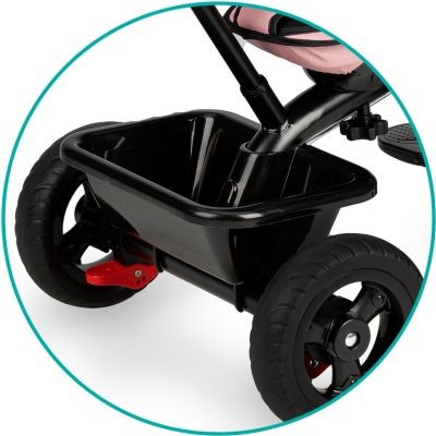 QKids QKIDS Dreirad MILA trycycle pink Трехколесный велосипед QKIDS MILA трехколесный велосипед розовый