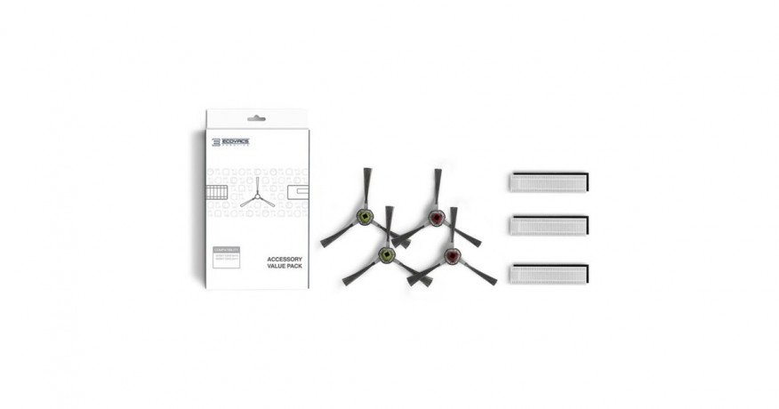 ECOVACS Ecovacs Robotics Zubehor-Set DK3G-KTA fur DEEBOT OZMO Slim10, 7-teilig Набор аксессуаров Ecovacs Robotics DK3G-KTA для DEEBOT OZMO Slim10, 7 предметов