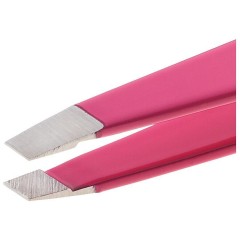 Tweezerman Slant Tweezer Pink Наклонный пинцет Розовый