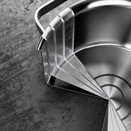 Elo Elo Topfset 5-tlg. LIMITED EDITION silber Набор горшков Эло, 5 штук. ОГРАНИЧЕННЫЙ ВЫПУСК