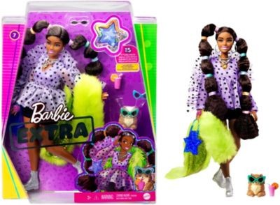 Mattel Barbie Extra Puppe mit Zopfen  Haargummis Кукла Barbie Extra с резинками для волос с косичками