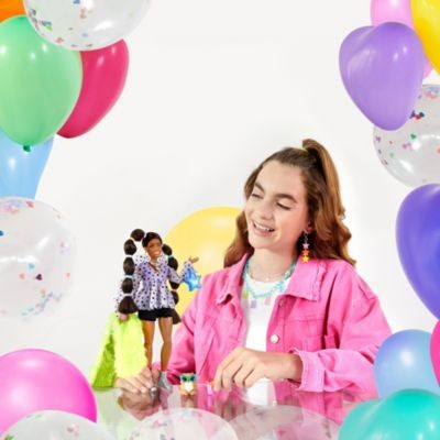Mattel Barbie Extra Puppe mit Zopfen  Haargummis Кукла Barbie Extra с резинками для волос с косичками