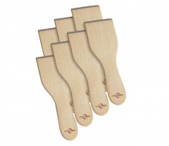 Kucchenprofi KUcCHENPROFI Raclette-Schaber, 8er Set braun K=CHENPROFI Скребки для раклета, набор из 8 шт.