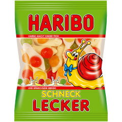 Haribo Красочные улитки Сахарная пенка 200г