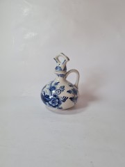 НАБОР винтажный 2 кувшина + блюдо Delft Blue / Erven Lucas Bols Amsterdam 1575, делфтский фарфор, ручная роспись, Голландия, 1950-60гг.