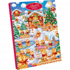 Lindt Teddy Wimmelbild Adventskalender 2024 Адвент календарь, 35 сладких сюрприза, 265 грамм