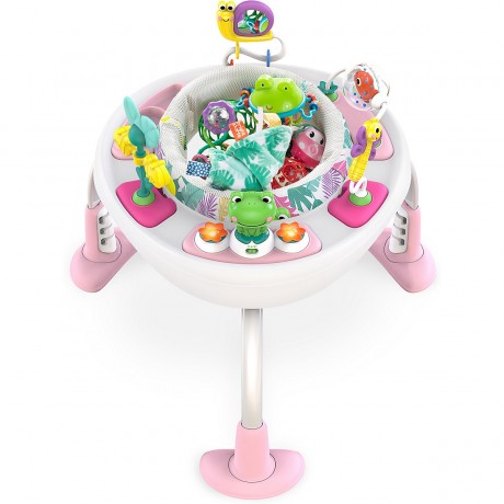 Bright Starts Spiel- und Springzentrum Bounce Bounce Baby 2-in-1 inkl. Spieltisch Центр для игр и прыжков Bounce Bounce Baby 2-в-1