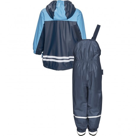 Playshoes Regen-Anzug mit Fleece-Futter Regenanzuge fur Jungen Дождевик с флисовой подкладкой Дождевик для мальчиков