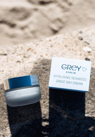 GREY Berlin GREY Berlin Tagescreme vegan Vitalising Seaweed Great Day Cream MADE IN GERMANY Дневной крем GREY Berlin веганский Vitalising Seaweed Great Day Cream MADE IN GERMANY