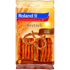 Roland Bretzeli mit Sesam Соленые крендельки с кунжутом 100г