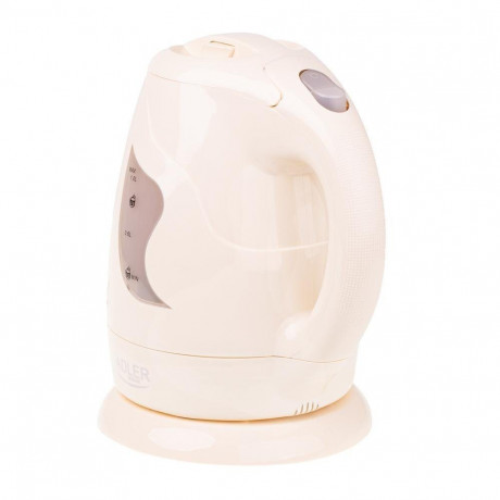 Adler Adler Wasserkocher AD 08 B Mini-Reisewasserkocher, 1 Liter, Wasserstandsanzeige, Abschaltautomatik, beige Чайник Adler AD 08 B мини дорожный чайник, 1 литр, индикатор уровня воды, автоматическое отключение, бежевый