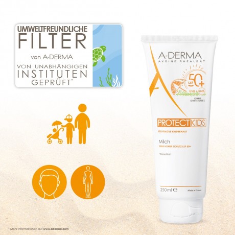 A-DERMA PROTECT SPF 50+ KIDS Lotion PROTECT SPF 50+ ДЕТСКИЙ лосьон