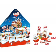 Kinder Maxi Mix Adventskalender 2024 Киндер Макси Микс Детский Адвент-календарь, 24 шоколадных подарка-сюрприза