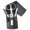 ERBE Design-Etui, 4-teilig, schwarz  Дизайнерский кейс, 4 шт., черный