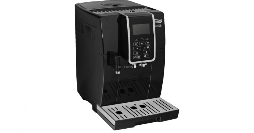 DeLonghi DeLonghi Dinamica ECAM 356.57.B, Vollautomat schwarz schwarz DeLonghi Dinamica ECAM 356.57.B, полностью автоматический, черный