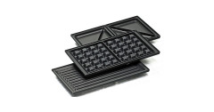 Rommelsbacher Rommelsbacher Multi Toast &amp; Grill SWG 700 3-in-1 Max, Kontaktgrill schwarz/edelstahl, 700 Watt, mit 3 Platten-Sets  schwarz/edelstahl Rommelsbacher Multi Toast &amp;amp; Grill SWG 700 3-в-1 Max, контактный гриль черный/нержавеющая сталь, 700 Вт,