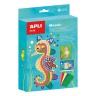 APLI Kids Unterwasser Mosaik mit EVA (Foam) Teilen in 10 Farben Подводная мозаика с деталями из EVA (пены) в 10 цветах