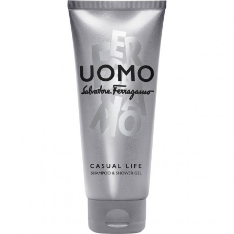 Salvatore Ferragamo (Сальваторе Феррагамо) Uomo Casual Life Shampoo & Shower Gel Гель для душа, 200 мл