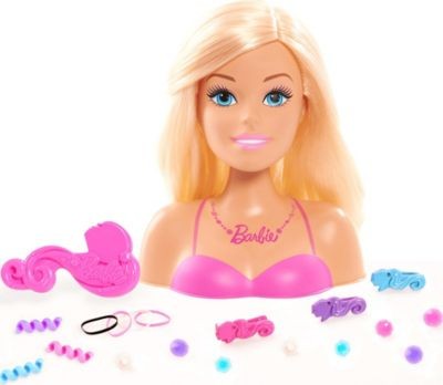 Just Play Barbie Small Blonde Styling Head Барби, маленькая блондинка, укладывающая голову