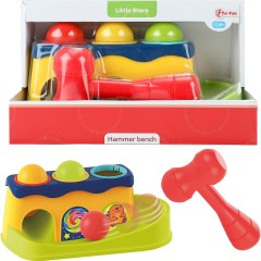 Toi-Toys LITTLE STARS Klopfbank mit 3 Rasselkugeln МАЛЕНЬКИЕ ЗВЕЗДЫ Скамья для стука с 3 погремушками