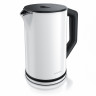 Arendo Arendo Wasserkocher, 1,5 l, 2200 W, Edelstahl, Doppelwand, Temperatureinstellung 40° 100 °C mit Anzeige, Summer |LED-Display |Doppelwandig |Interne Fullstandsanzeige vulkangrau Чайник Arendo, 1,5 л, 2200 Вт, нержавеющая сталь, с двойными стенками,