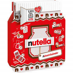 Nutella Adventskalender 3stk, Адвент-календарь 2025, 24 сладких сюрприза, шоколадный новогодний подарок, 528 г x 3 штуки