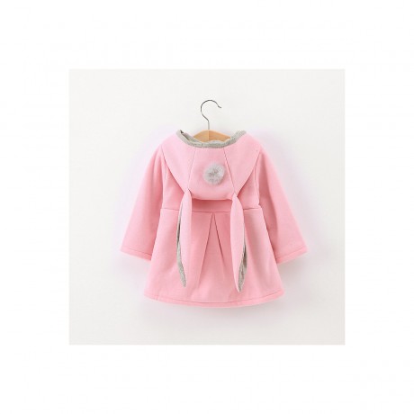 Vicabo Baby Madchen Mantel Hasenohren Kapuze Mantel fur Madchen Пальто для девочек с капюшоном и кроличьими ушками для девочек