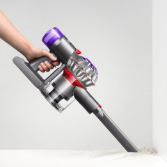 DYSON DYSON Akku-Hand-und Stielstaubsauger V8 Absolute, 425 W, Beutellos, 2 Bodendusen  5 weitere Zubehorteile  Беспроводной ручной пылесос DYSON V8 Absolute, 425 Вт, без мешка, 2 насадки для пола и 5 дополнительых аксессуаров