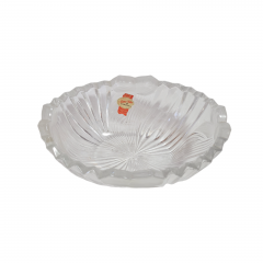 Салатница винтажная Anna Hutte, хрусталь, 19 x 13,5 x 8 см, Германия, 1960-1970гг.