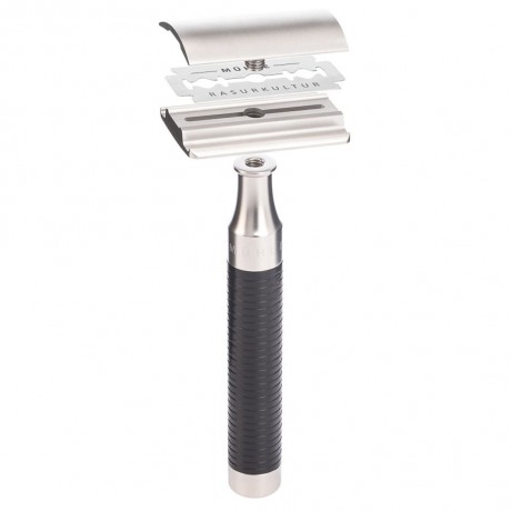 Muhle Rocca Edelstahl Rasierhobel Безопасная бритва Rocca из нержавеющей стали.