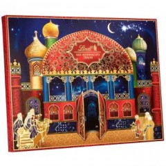 Lindt 1001 Weihnachts-Traum Adventskalender 2024 Адвент календарь &quot;1001 ночь&quot; с 24 сладкими сюрпризами, 48см × 36см, 281грамм  