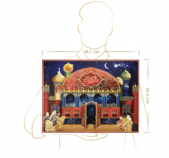 Lindt 1001 Weihnachts-Traum Adventskalender 2024 Адвент календарь &quot;1001 ночь&quot; с 24 сладкими сюрпризами, 48см × 36см, 281грамм  